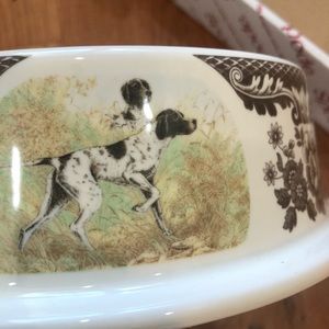 Spode Woodland Dog Bowl